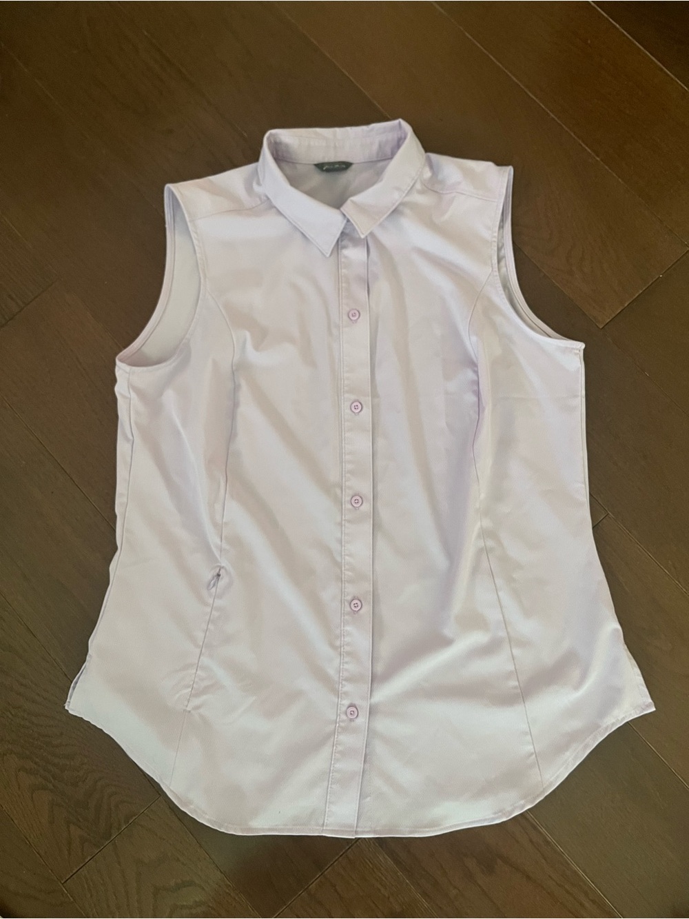 Eddie Bauer Lavender Sleeveless Tech Shirt - Women